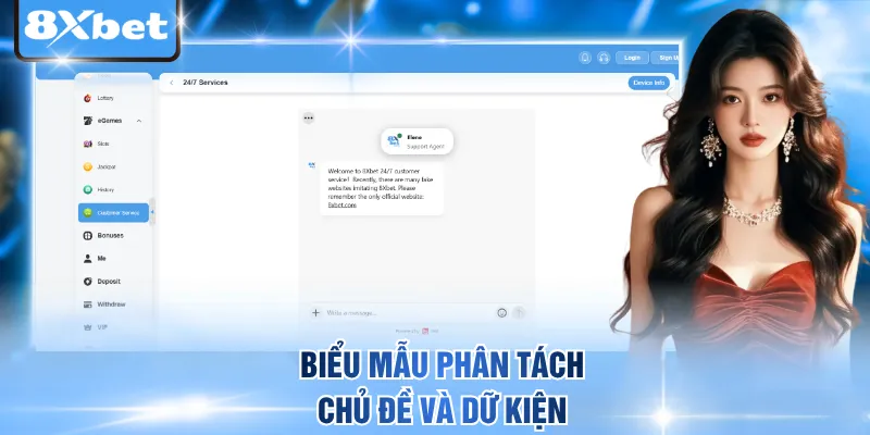 Biểu mẫu phân tách chủ đề và dữ kiện