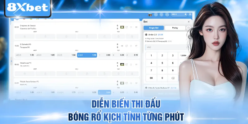 Diễn biến thi đấu bóng rổ kịch tính từng phút