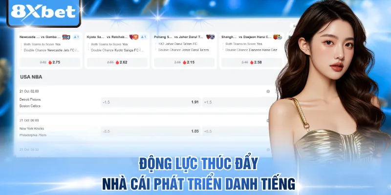 Động lực thúc đẩy nhà cái phát triển danh tiếng