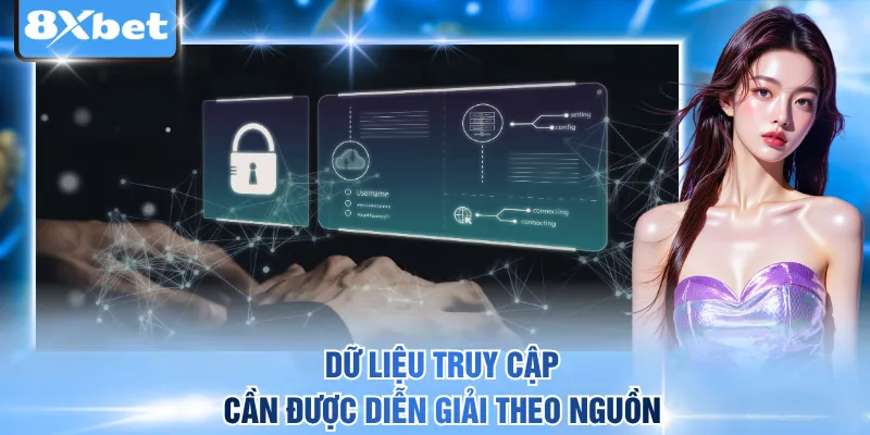 Dữ liệu truy cập cần được diễn giải theo nguồn