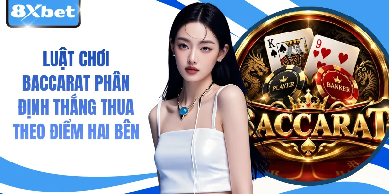 Luật Chơi Baccarat Phân Định Thắng Thua Theo Điểm Hai Bên