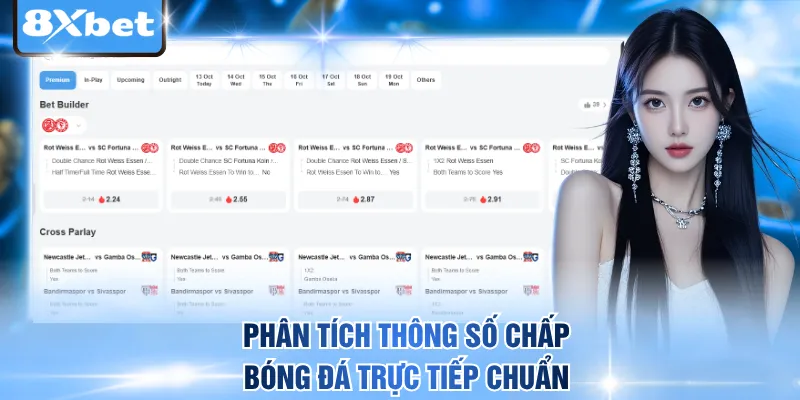 Phân tích thông số chấp bóng đá trực tiếp chuẩn