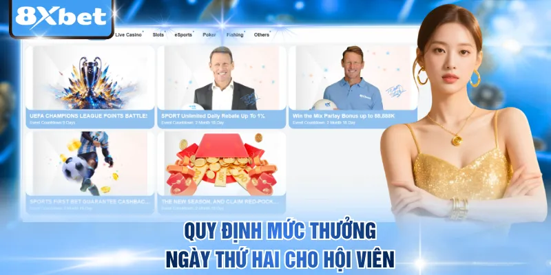 Quy định mức thưởng ngày thứ hai cho hội viên