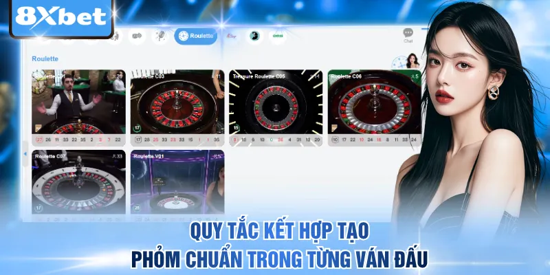 Quy tắc kết hợp tạo phỏm chuẩn trong từng ván đấu