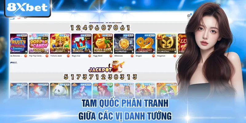 Tam Quốc phân tranh giữa các vị danh tướng
